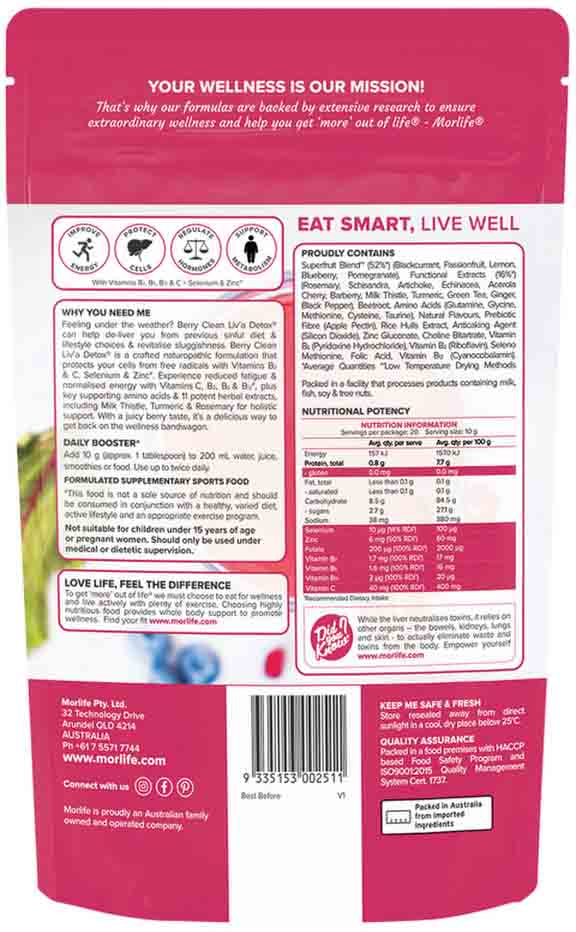 Morlife Berry Clean Liv&