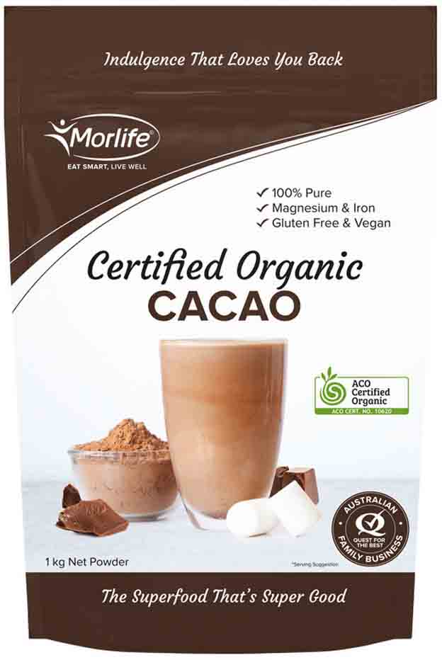 Morlife Organic Cacao Powder 1kg