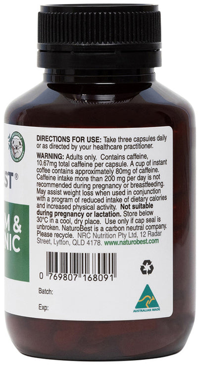 NaturoBest Metabolism and Thermogenic AM Formula 90c