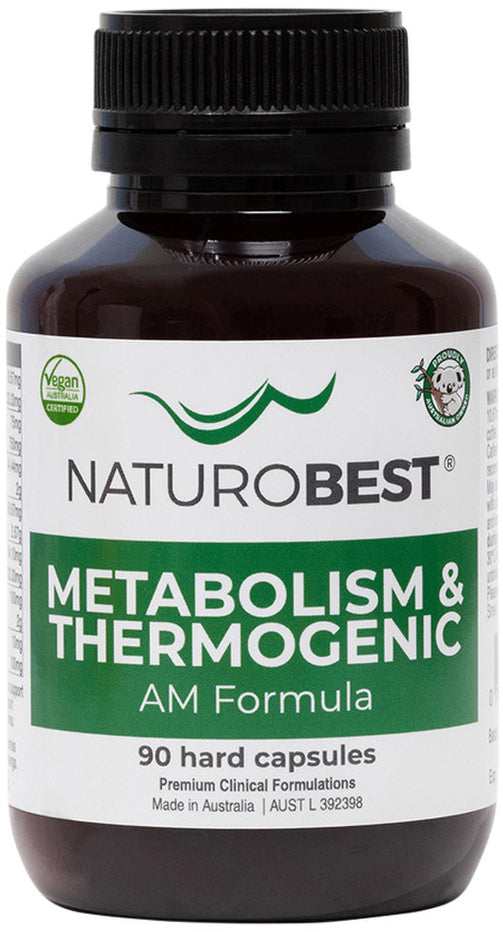 NaturoBest Metabolism and Thermogenic AM Formula 90c