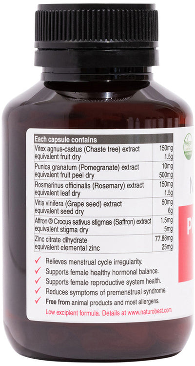 NaturoBest PMS Support and Antioxidant 60c