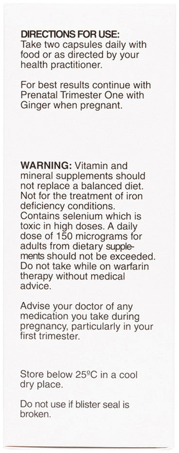 NaturoBest Preconception Multi for Women 60c
