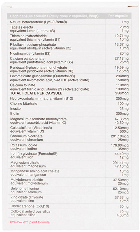NaturoBest Preconception Multi for Women 60c