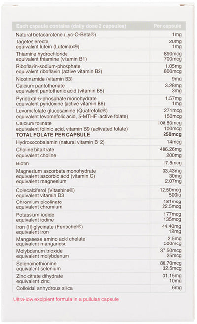 NaturoBest Prenatal Trimester 2 and 3 Plus Breastfeeding 60c