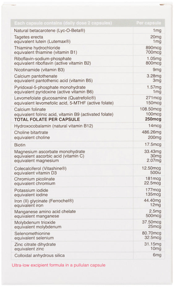 NaturoBest Prenatal Trimester 2 and 3 Plus Breastfeeding 60c