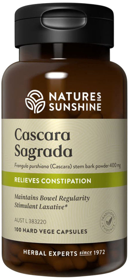 Nature Sunshine Cascara Sagrada 400mg