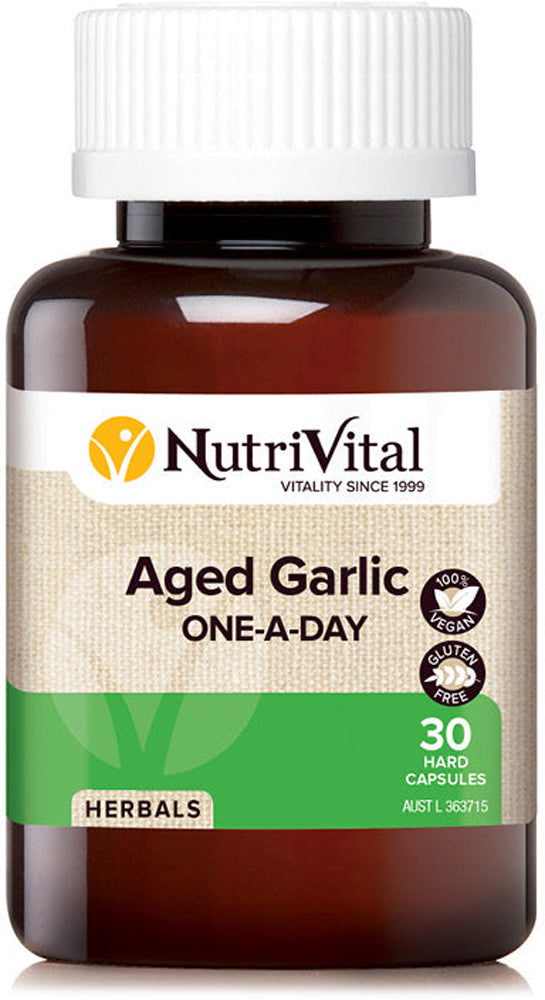 Nutrivital Aged Garlic One-A-Day Capsules