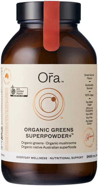 Ora Organic Greens Superpowder 240g