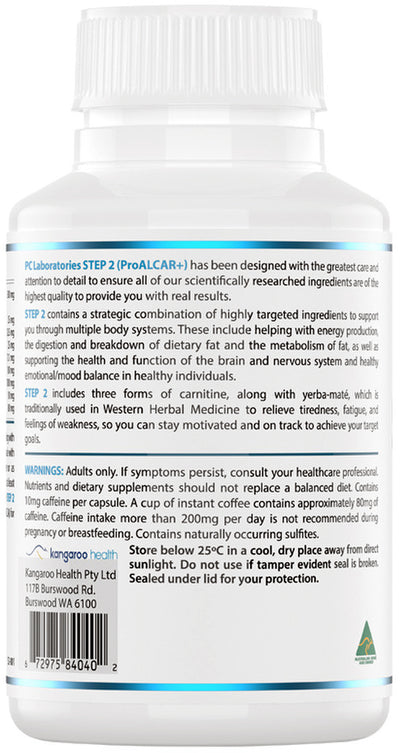 PC Laboratories Step 2 ProALCAR+ Advanced 60 Capsule