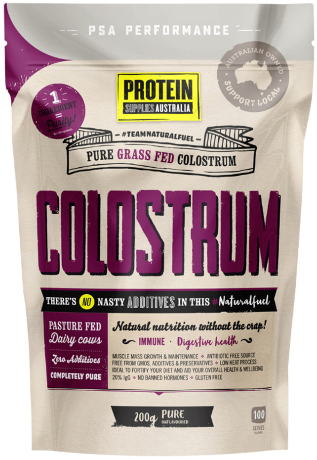Protein Supplies Australia (Performance) Colostrum Pure 200g