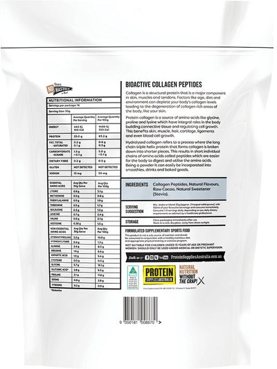 Protein Supplies Australia Collagen Peptides Chocolate 500g