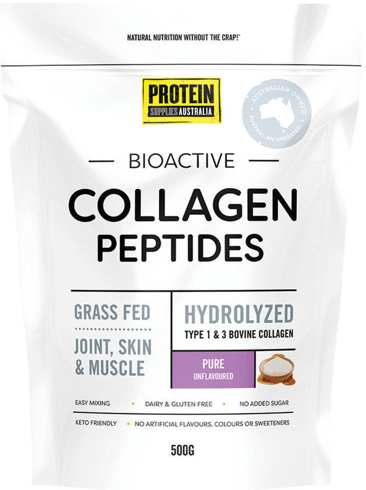 Protein Supplies Australia Collagen Peptides Pure 500g