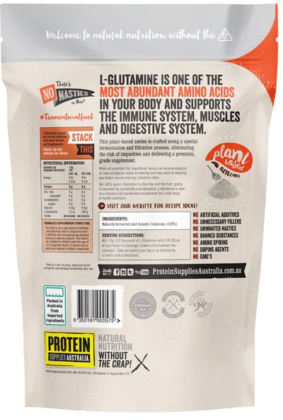 Protein Supplies Australia (Performance) L-Glutamine Pure 200g