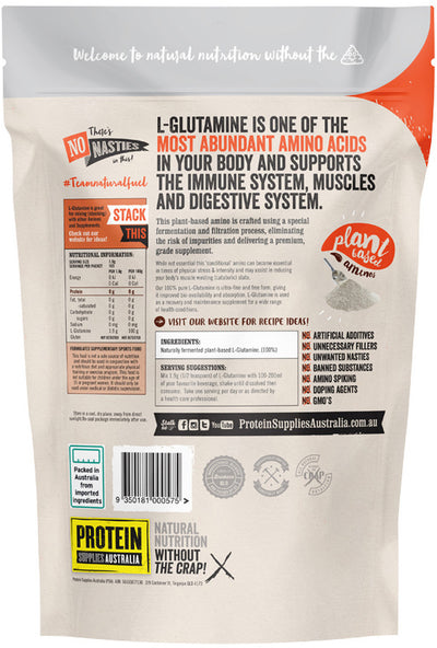 Protein Supplies Australia (Performance) L-Glutamine Pure 200g