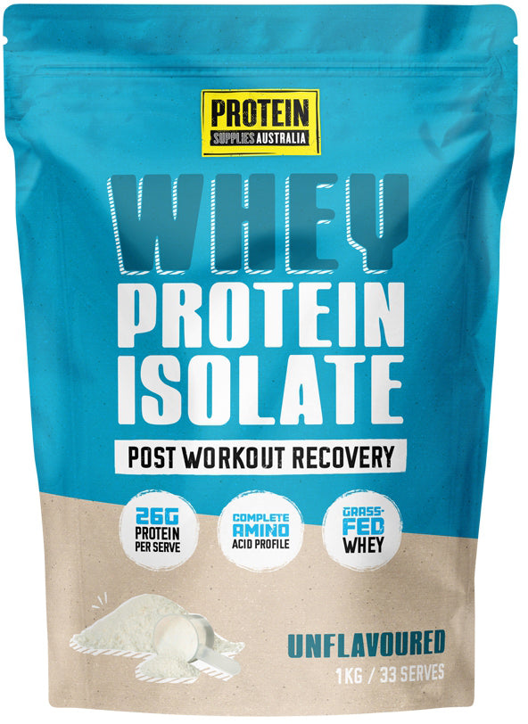 Protein Supplies Australia Protein WPI (Fast Release High Protein) Pure 1kg