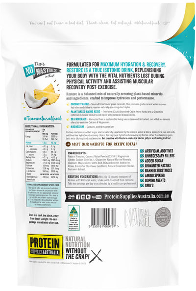 Protein Supplies Australia Restore Pine/Coconut 200g