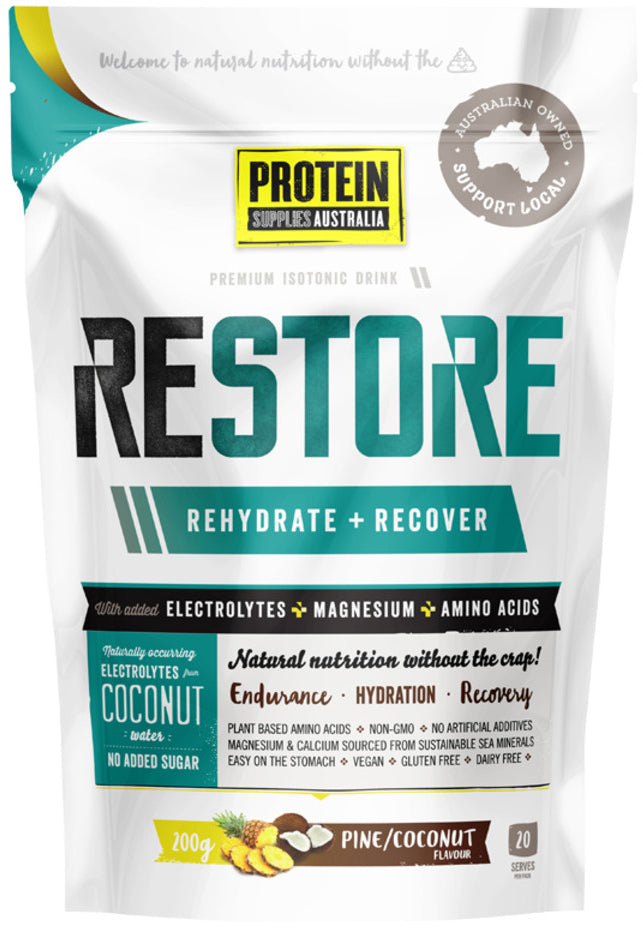 Protein Supplies Australia Restore Pine/Coconut 200g