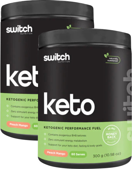 Switch Nutrition Keto Switch Powder Bundle Pack (60 Serve x 2)