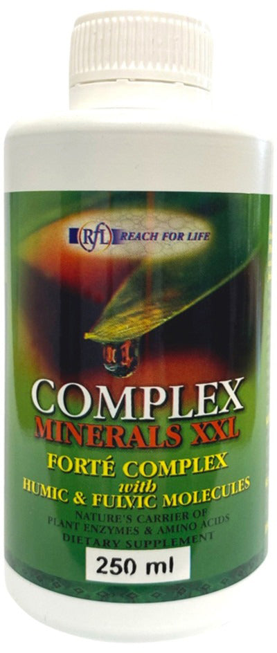 Reach For Life Complex Minerals XXL With Humic & Fulvic Acid 250ml ...
