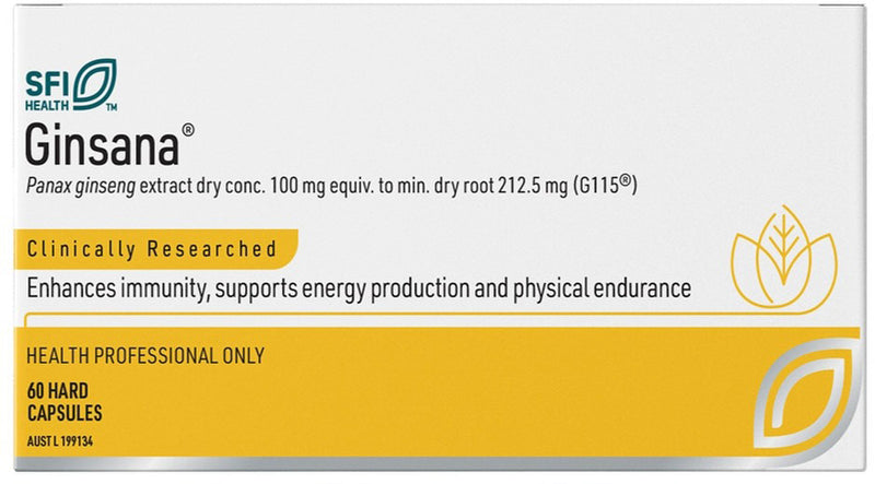 SFI Health Ginsana 60 Capsules