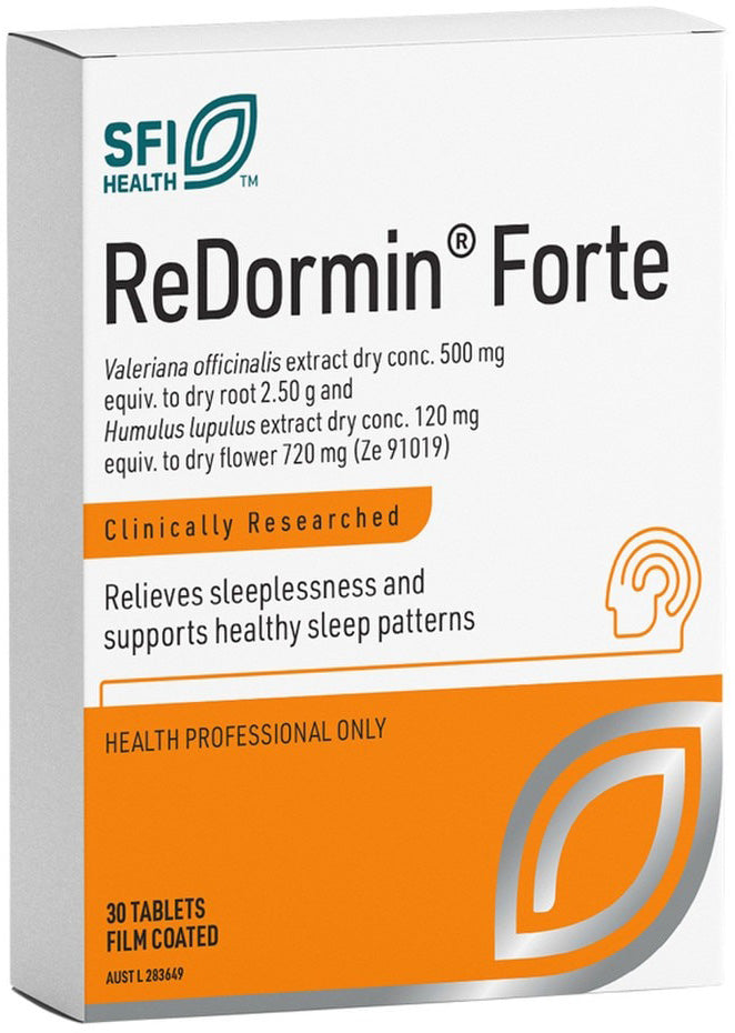 SFI Health ReDormin Forte 30 Tablets