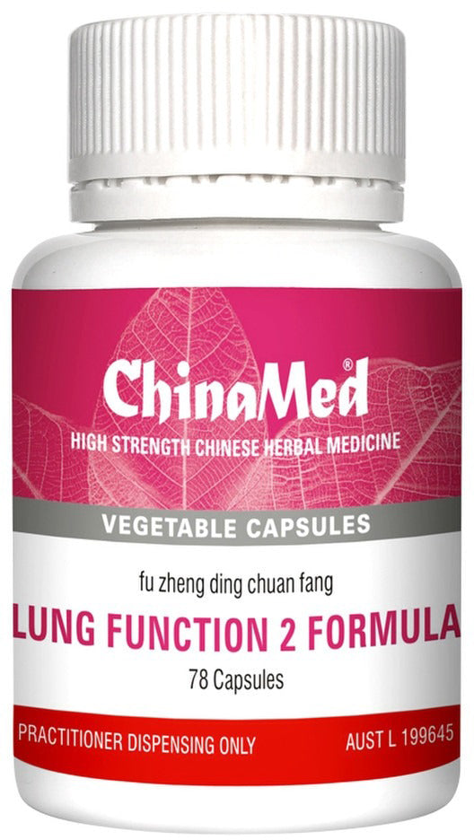 ChinaMed Lung Function II Formula 78 Capsules