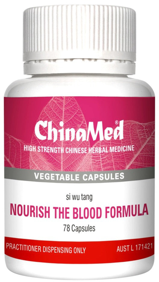 ChinaMed Nourish The Blood Formula 78 Capsules