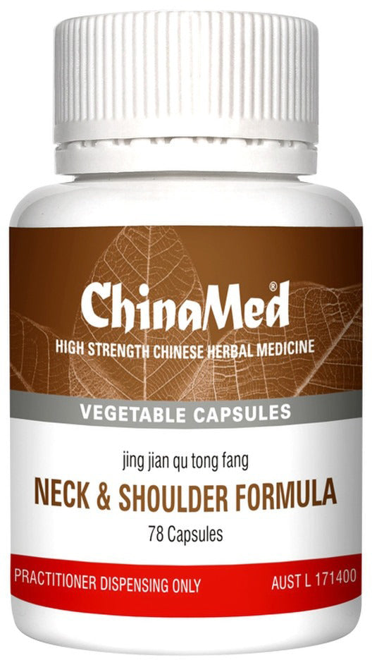 ChinaMed Neck And Shoulder Formula 78 Capsules