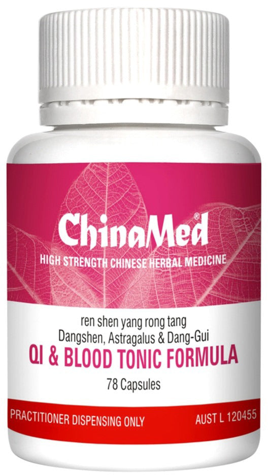 ChinaMed Qi And Blood Tonic 1 Formula 78 Capsules