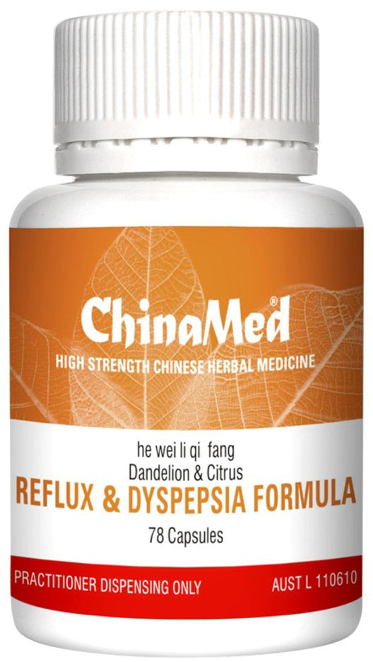 ChinaMed Reflux And Dyspepsia Formula 78 Capsules