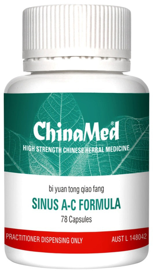 ChinaMed Sinus A C Formula 78 Capsules