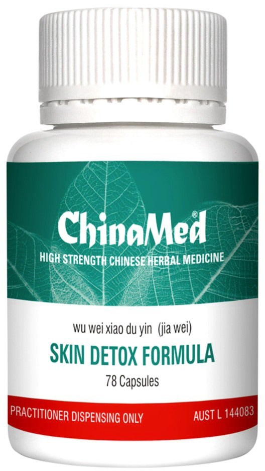 ChinaMed Skin Detox Formula 78 Capsules