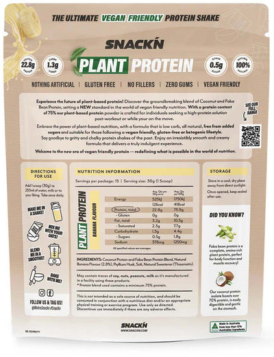 Snackn Plant Protein 450g