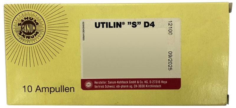 Sanum "S" Utilin 5X SIP Ampules x 10 Pack