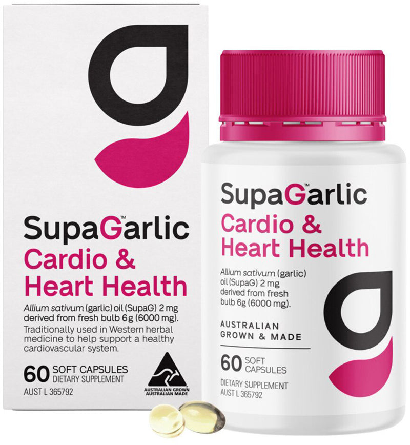 SupaGarlic Cardio & Heart Health 60 Capsule