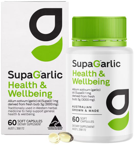 SupaGarlic Health & Wellbeing 60 Capsule