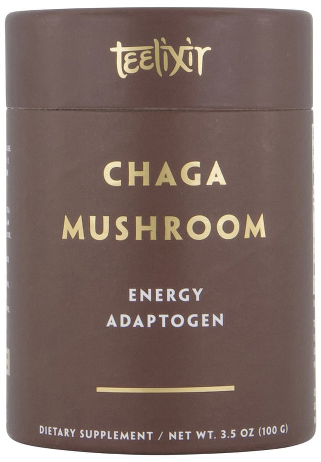 Teelixir Organic Chaga Mushroom (Energy Adaptogen) 100g