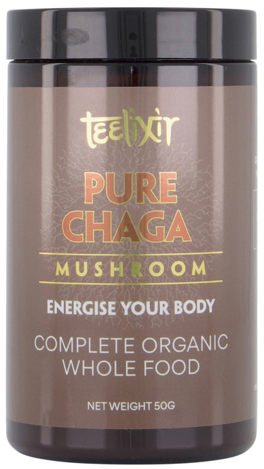 Teelixir Organic Pure Chaga Mushroom 50g