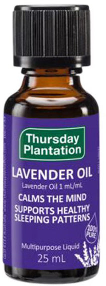 Thursday Plantation Lavender Oil 100% Pure 25ml