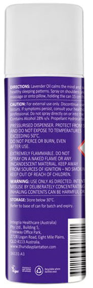 Thursday Plantation Lavender Spray 140g