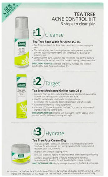Thursday Plantation Tea Tree Acne Control Kit
