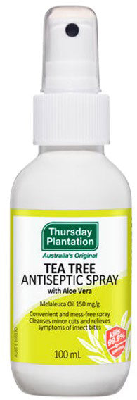 Thursday Plantation Tea Tree Antiseptic Spray with Aloe Vera 100ml