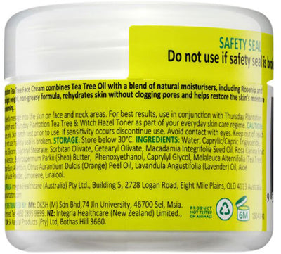 Thursday Plantation Tea Tree Face Cream 65g