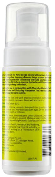 Thursday Plantation Tea Tree Face Wash For Acne 150ml