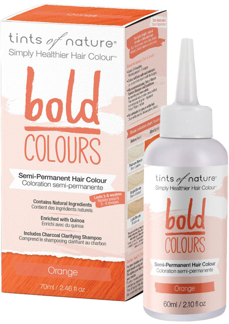 Tints of Nature Bold Colours (Semi-Permanent Hair Colour) Orange 70ml