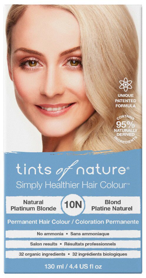 Tints of Nature Permanent Hair Colour 10N (Natural Platinum Blonde)