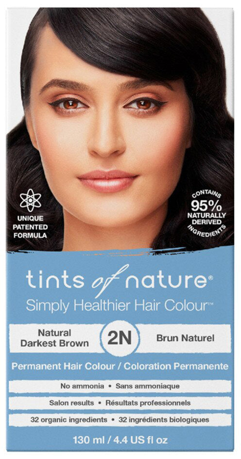 Tints of Nature Permanent Hair Colour 2N (Natural Darkest Brown)