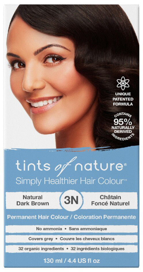 Tints of Nature Permanent Hair Colour 3N (Natural Dark Brown)