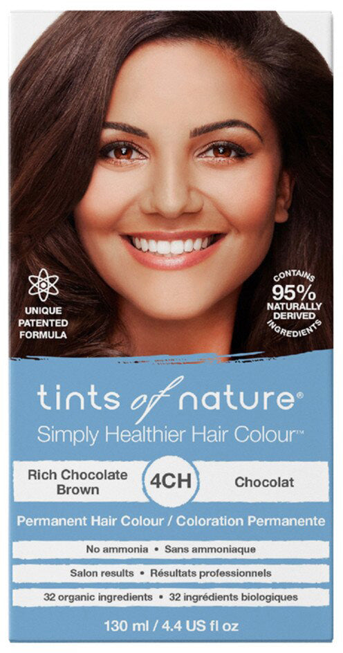 Tints of Nature Permanent Hair Colour 4CH (Rich Chocolate Brown)