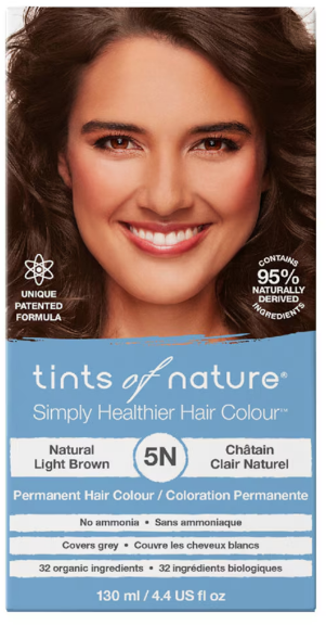 Tints of Nature Permanent Hair Colour 5N (Natural Light Brown)